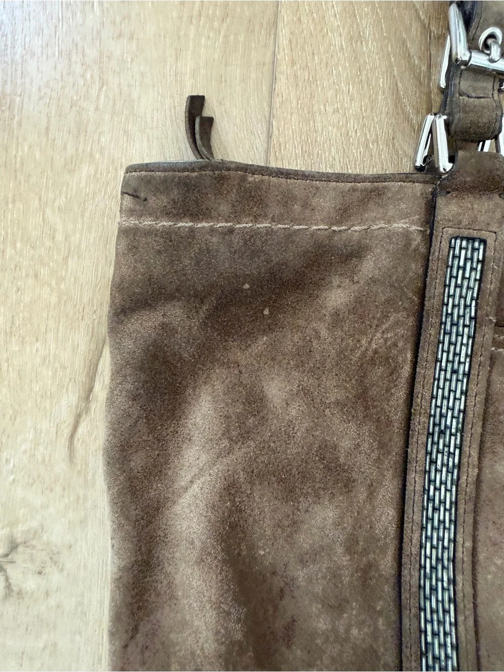 Coach 8B31 Brown Purse.